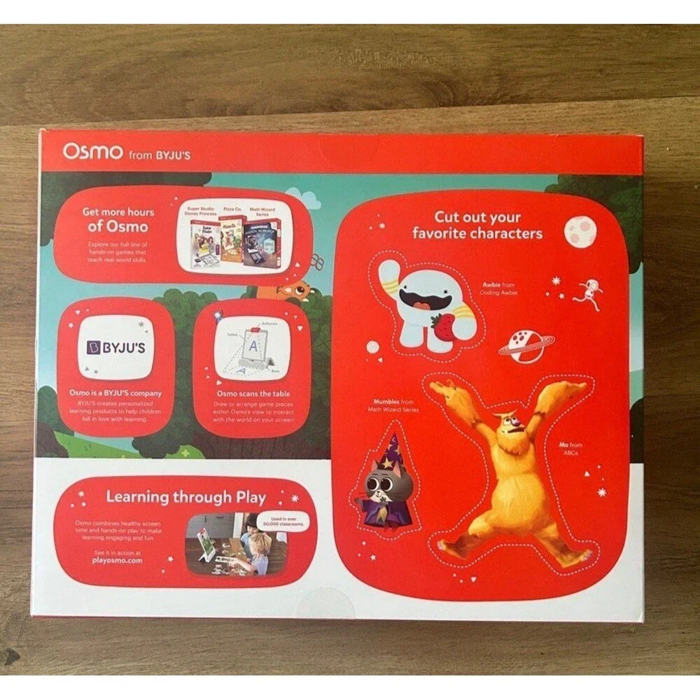 Osmo Little Genius Starter Kit + Early Math Adventure – NIB (iPad Required)